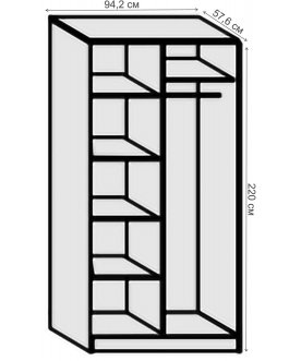 Шкаф Кэт-6 Кантри