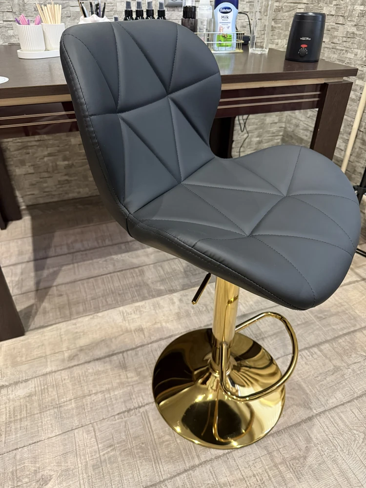 Барный стул Trio white / gold фото покупателя 9
