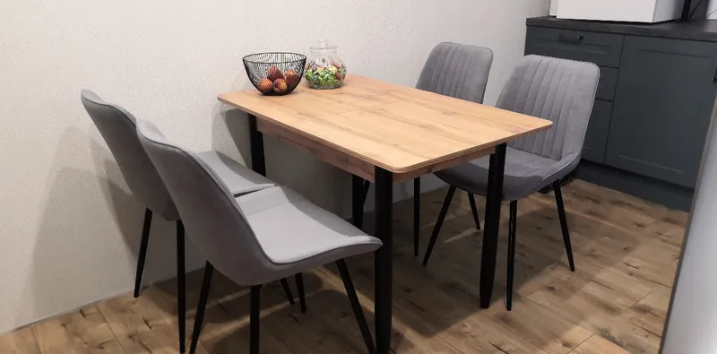 Стул на металлокаркасе Седа К velvet lux 76 / черный фото покупателя 52