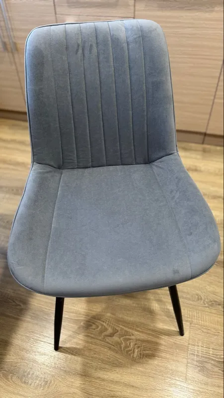 Стул на металлокаркасе Седа К velvet lux 76 / черный фото покупателя 34