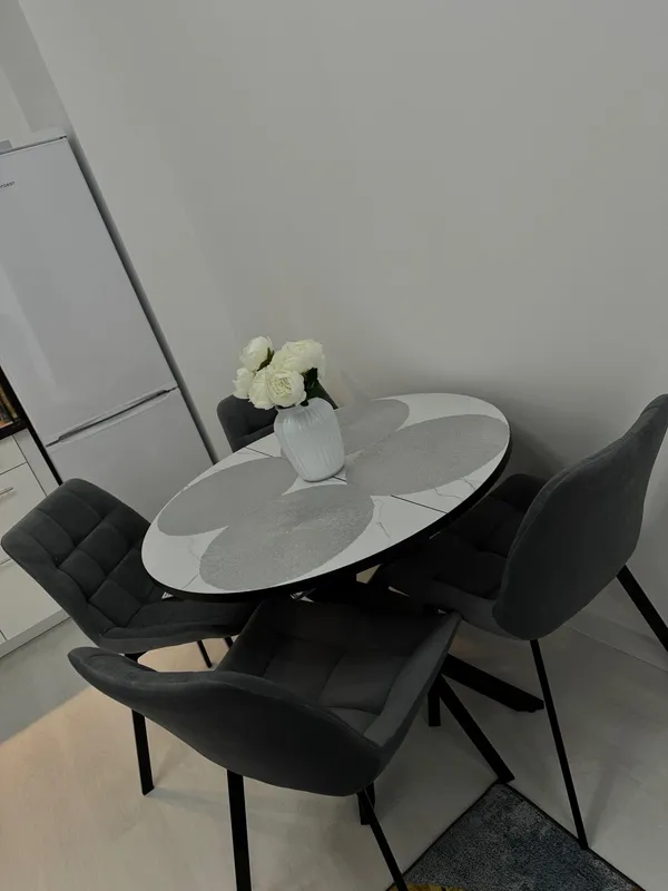 Комплект стульев Стронг 4 шт темно-серый / черный фото покупателя 102