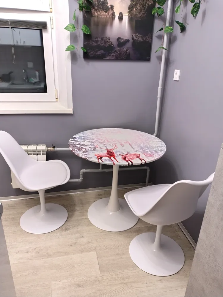 Стул Tulip white фото покупателя 2