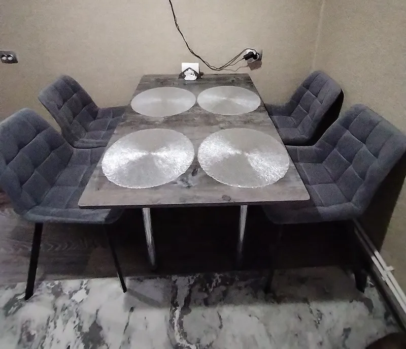 Комплект стульев Стронг 4 шт темно-серый / черный фото покупателя 39