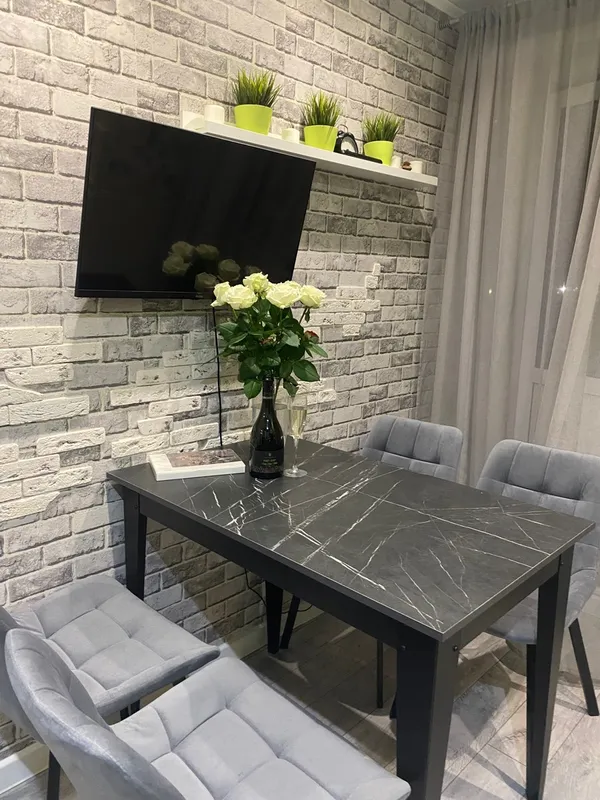 Комплект стульев крутящихся Форт 2 шт розовый (hl 41) / 1П белый каркас фото покупателя 47