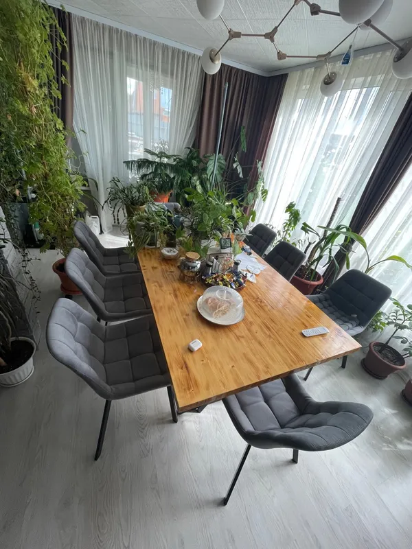 Комплект стульев крутящихся Форт 2 шт розовый (hl 41) / 1П белый каркас фото покупателя 155