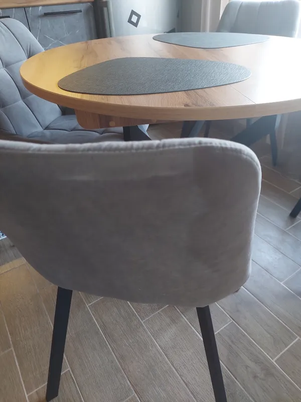 Комплект стульев крутящихся Форт 2 шт розовый (hl 41) / 1П белый каркас фото покупателя 38