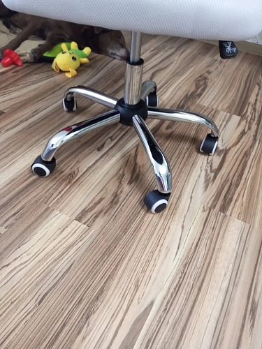 Компьютерное кресло Ergoplus light gray / white фото покупателя 32