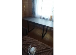 Стол Форли дуб велингтон / черный матовый фото покупателя 3