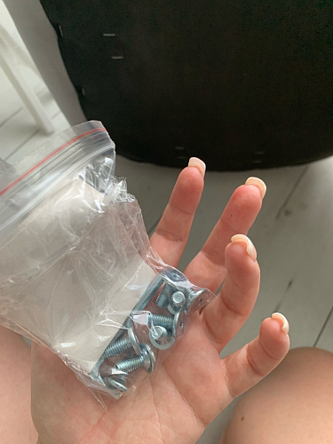 Комплект стульев Чилли 2 шт бежевый / черный фото покупателя 722