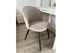 Стул на металлокаркасе Gabi 1 light purple / black фото покупателя 789