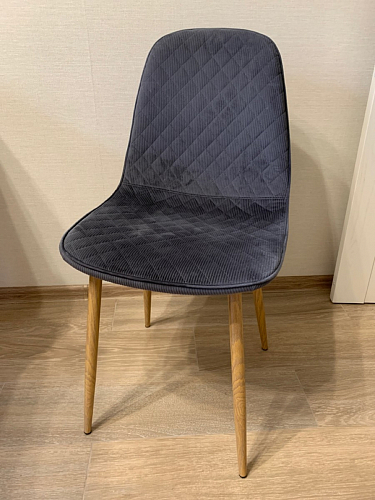 Стул на металлокаркасе Capri blue / white фото покупателя 94