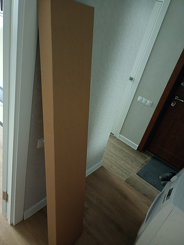 Письменный стол Комфорт 12.71 дуб золотой craft / белая аляска  - Уцененный экземпляр фото покупателя 19