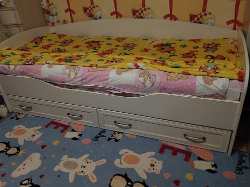 Односпальная кровать Колибри 80 х 190 см бодега фото покупателя 8