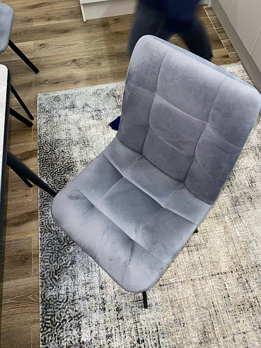 Стул на металлокаркасе Чилли зеленый / черный фото покупателя 1322