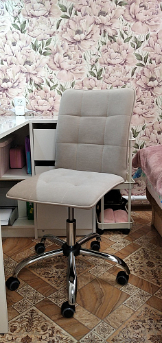 Компьютерное кресло One флок серый 29 фото покупателя 21