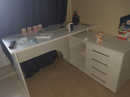 Компьютерный стол КСТ-109Л венге фото покупателя 102