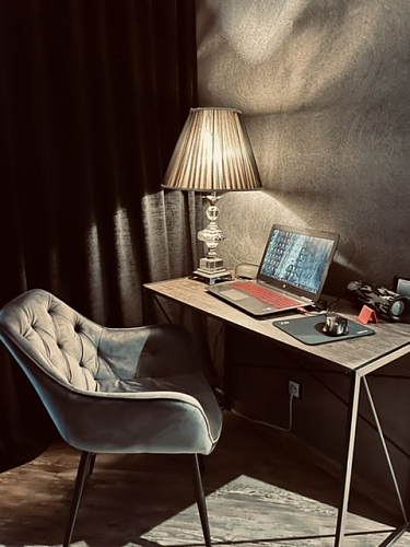 Стул на металлокаркасе Remo dark grey фото покупателя 2