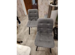 Стул на металлокаркасе Чилли розовый / черный каркас фото покупателя 518