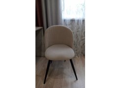 Стул на металлокаркасе Gabi 1 gray / black фото покупателя 794