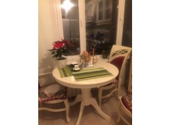 Стол раскладной Toskana 106 молочно-белый фото покупателя 19