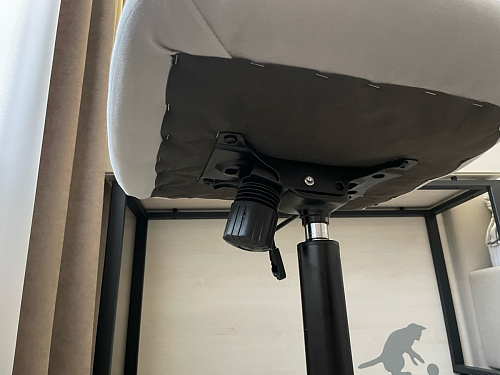 Компьютерное кресло Честер экокожа бежевая / белый фото покупателя 2