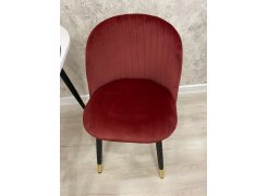 Стул на металлокаркасе Gabi 1 бежевый / черный с серебряными наконечниками фото покупателя 503