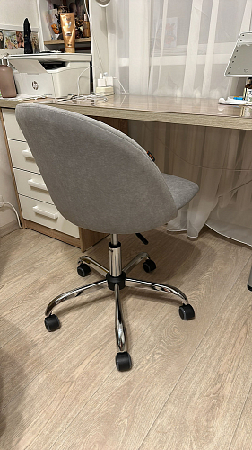 Компьютерное кресло Melody/Мелоди молочное фото покупателя 182