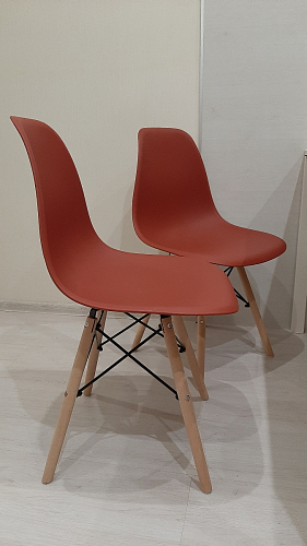 Пластиковый стул Eames PC-015 серый фото покупателя 186
