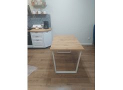 Стол Лота Лофт 140 25 мм черный матовый / бетон фото покупателя 183