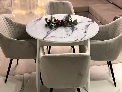 Стул на металлокаркасе Slam champagne фото покупателя 7