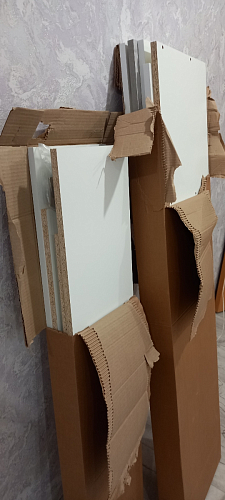 Готовая гостиная Jimenez дуб венге / белый глянец фото покупателя 25