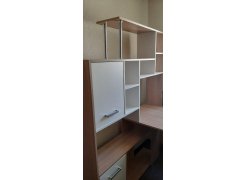 Стол компьютерный Джаз-15 белый правый фото покупателя 45