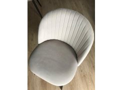 Стул на металлокаркасе Gabi blue / black фото покупателя 667