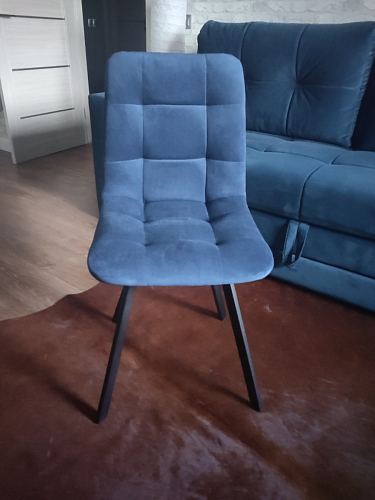 Стул на металлокаркасе Чилли бежевый / белый каркас фото покупателя 1414