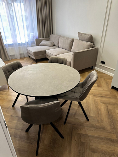 Стол Барел 100 черный / черный фото покупателя 20