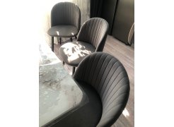 Стул на металлокаркасе Gabi green / black фото покупателя 621