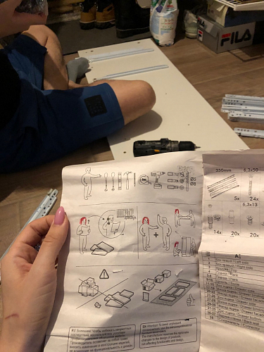 Комод Идена КМ06-1200 белый фото покупателя 8