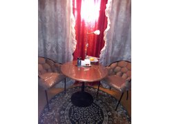 Стол Тулип 90х73 дуб вотан / белый фото покупателя 110