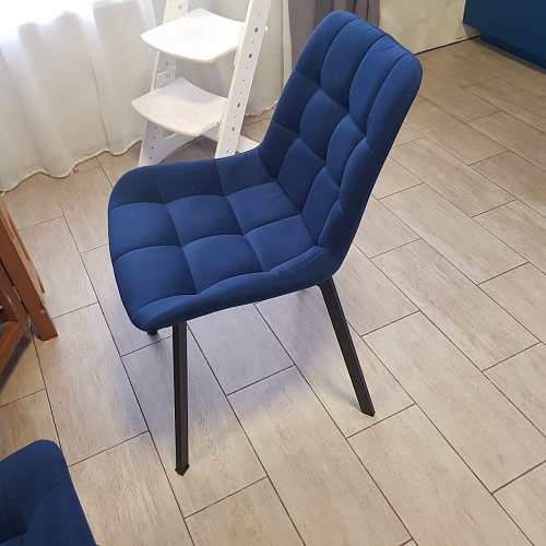 Стул на металлокаркасе Челси бежевый / белый каркас фото покупателя 196