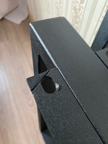 Деревянный стол Лота Лофт 140х80 черный матовый / бетон светлый фото покупателя 11