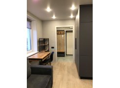 Письменный стол Леон Лофт бетон / черный матовый фото покупателя 46