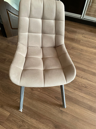 Стул на металлокаркасе Челси К бирюзовый / черный фото покупателя 71