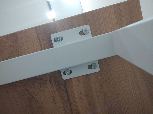 Деревянный стол Лота Лофт 120х75 белый матовый / дуб крафт золотой фото покупателя 720