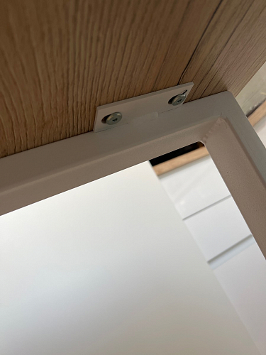 Деревянный стол Барон О 160 х 90 белая пленка шагрень / черный фото покупателя 5