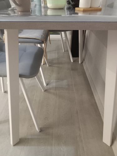 Стол Тринити Лофт 120 32 мм дуб галифакс табако / черный матовый фото покупателя 809