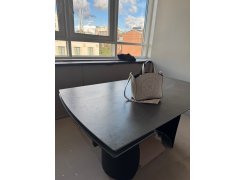 Керамический стол Готланд 180(240)х90х79 вяз скандинавский / золото фото покупателя 25