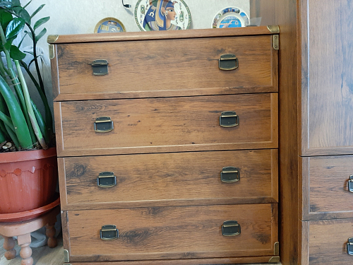 Комод Индиана JКОМ 6s дуб саттер фото покупателя 6
