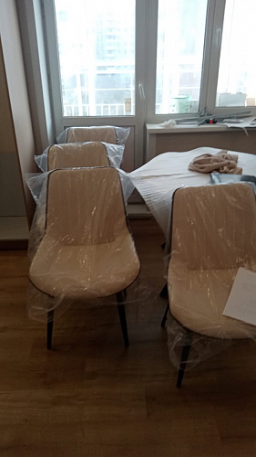 Стул на металлокаркасе Seda beige фото покупателя 19