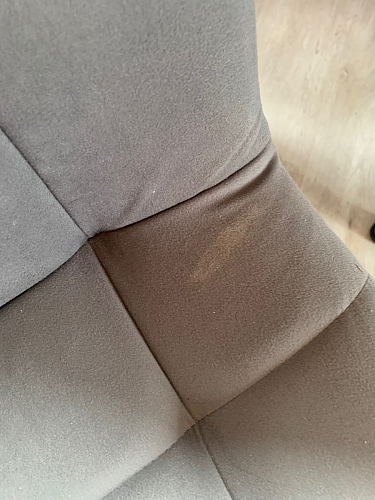 Стул на металлокаркасе Чилли темно-серый / черный каркас фото покупателя 542