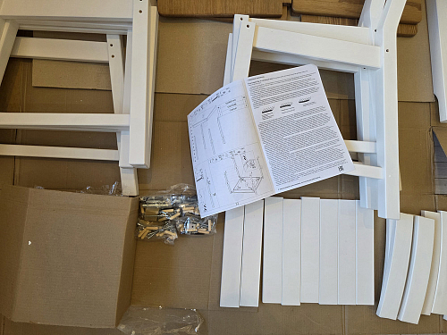 Обеденная группа Sonata/Соната антик / графит фото покупателя 38